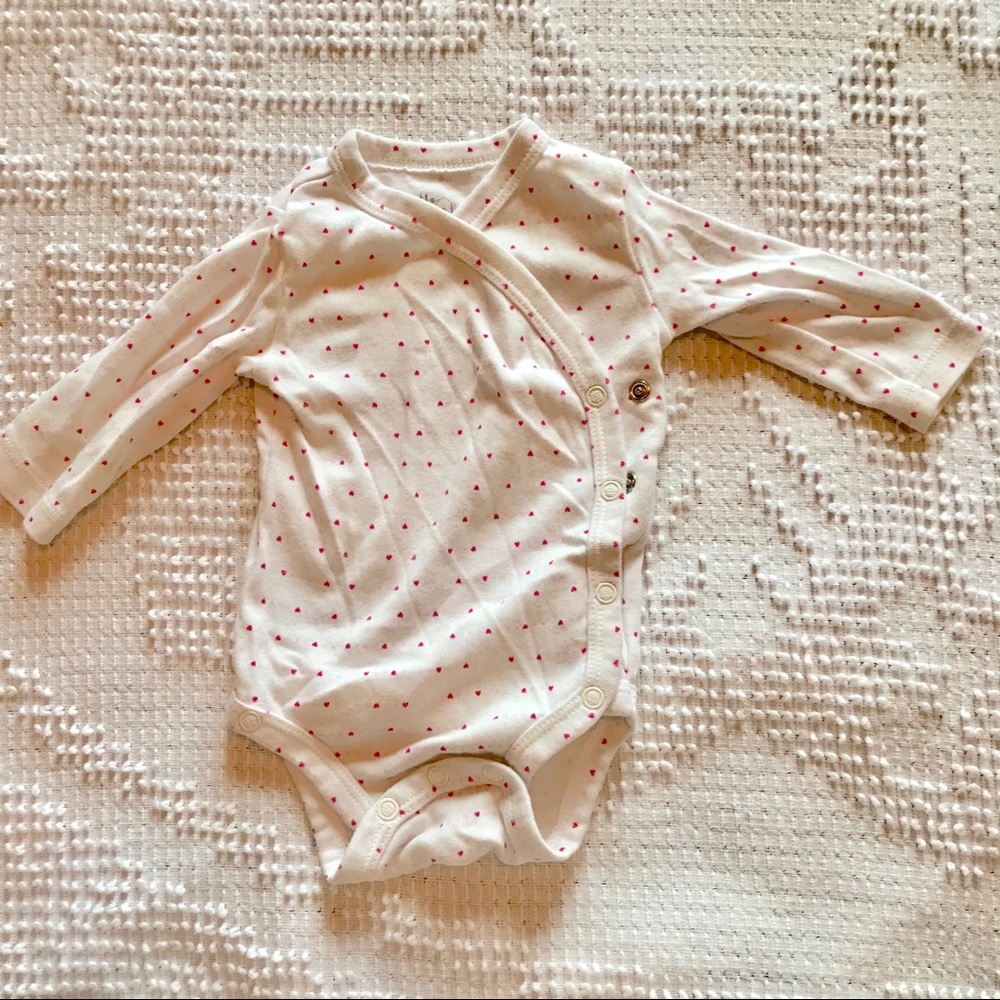 💕Organic kimono onsie 0-3 💕
